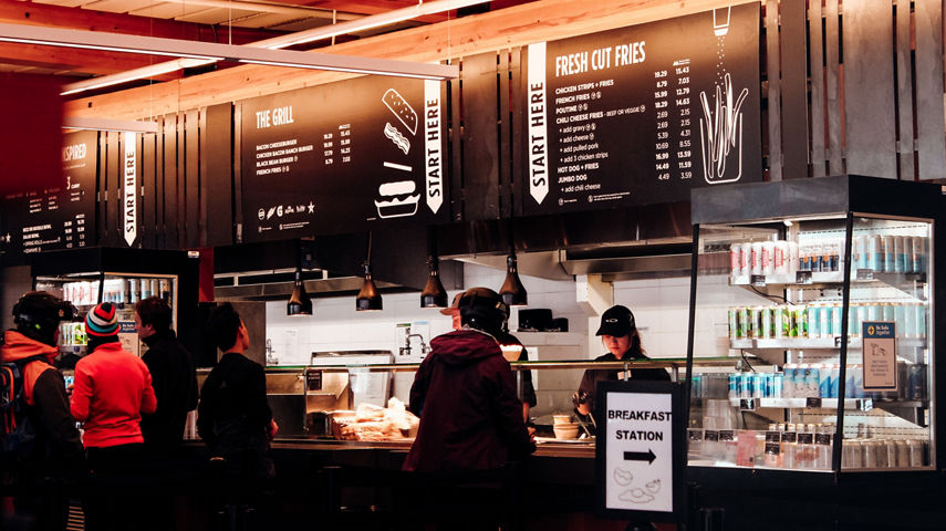 Interior of Whistler Blackcomb Rendezvous