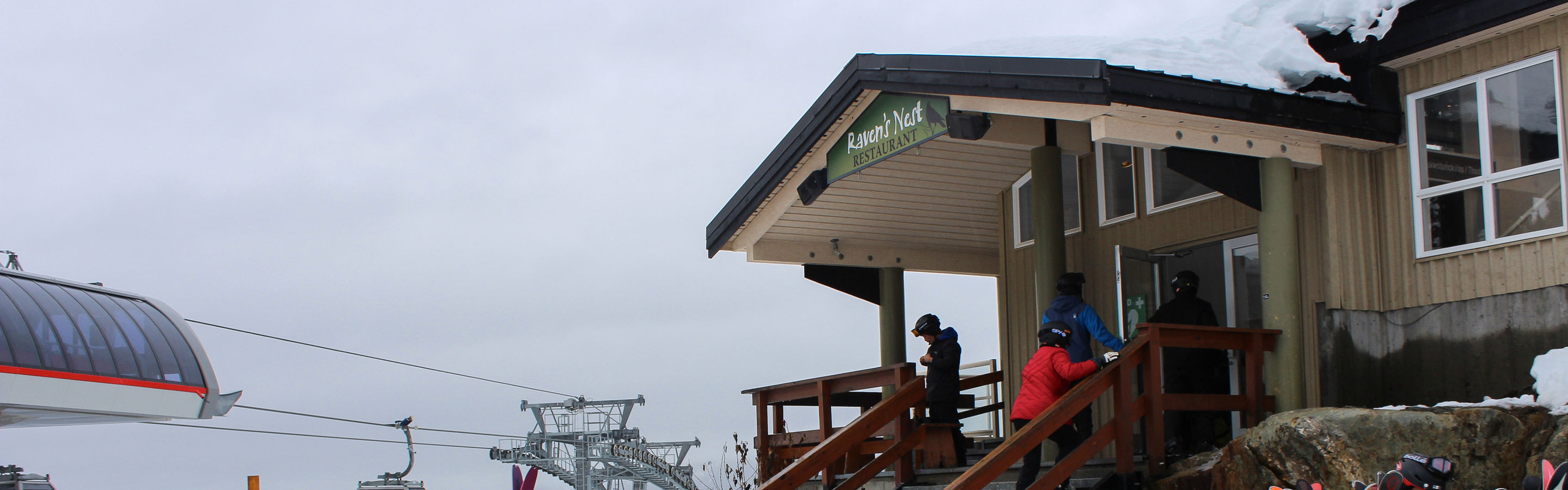 Exterior of Whistler Blackcomb Raven's Nest