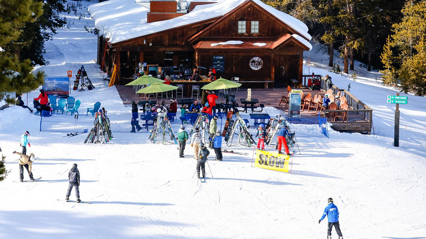 Bird's Eye View of Uley's Cabin Exterior at Crested Butte