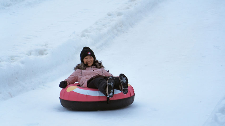 Child Tubing at Jack Frost Big Boulder