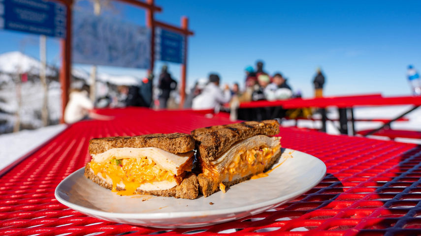 Sandwich at Park City Cloud Dine