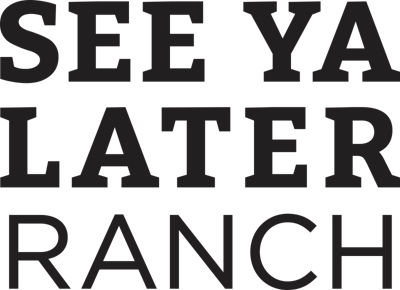 See Ya Later Ranch Image Logo