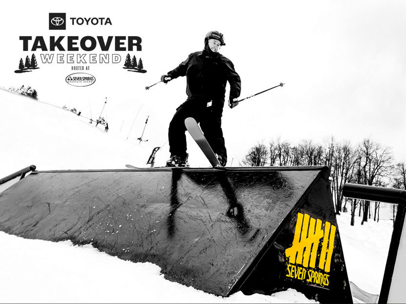 Toyota Takeover Weekend at Seven Springs Event Promo