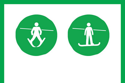 Vail Play It Safe Skier Skill Level Beginner Icon 