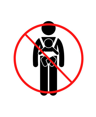 Baby Carrier Icon 