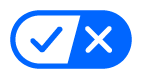 Blue Privacy Icon
