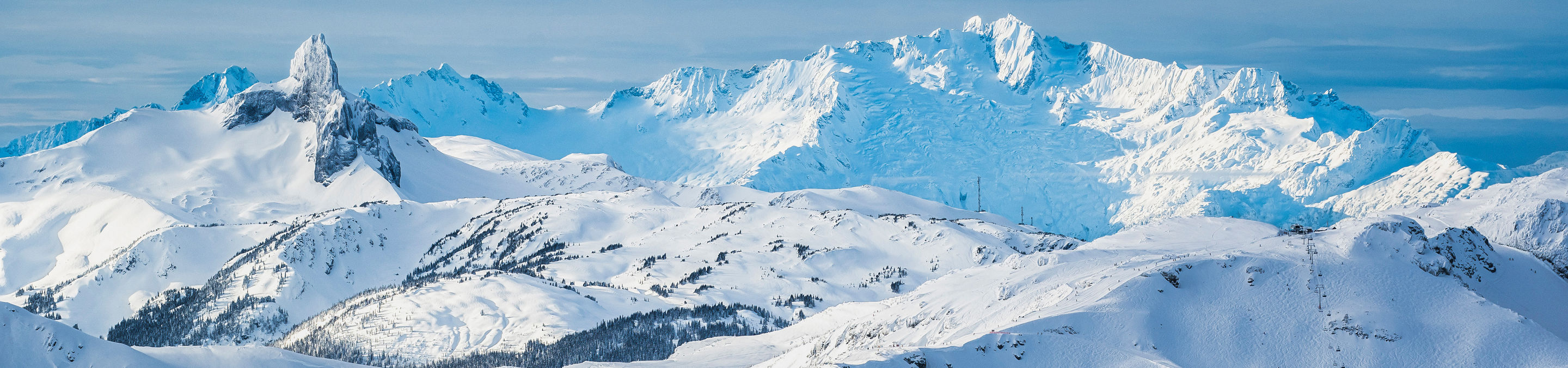 Scenic Winter Landscape at Whistler Blackcomb