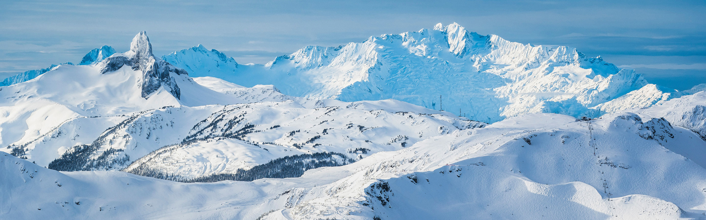 Scenic Winter Landscape at Whistler Blackcomb