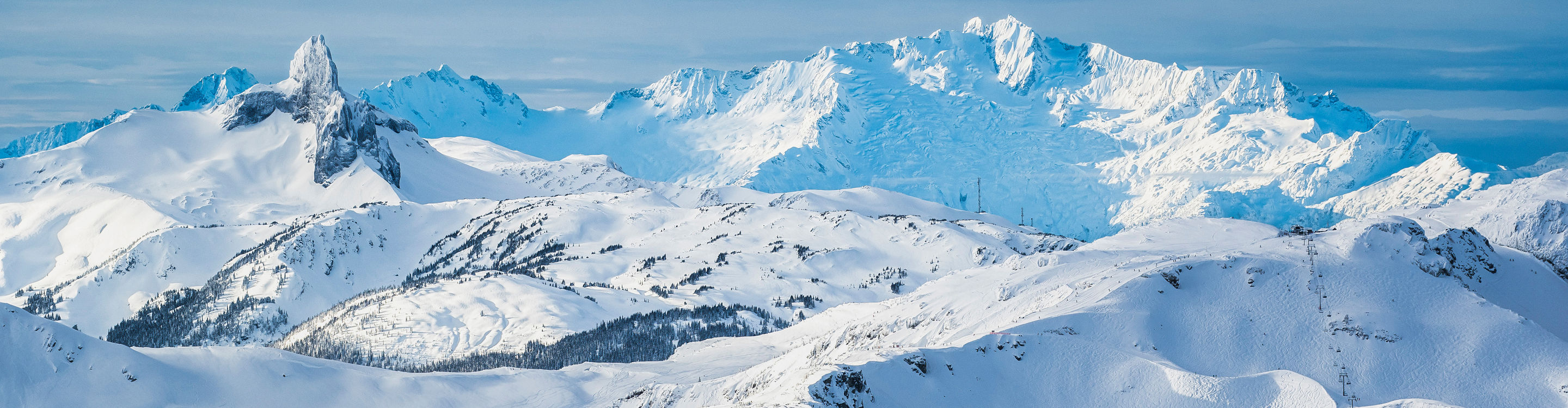 Scenic Winter Landscape at Whistler Blackcomb
