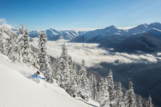 Skiing at Whistler Blackcomb