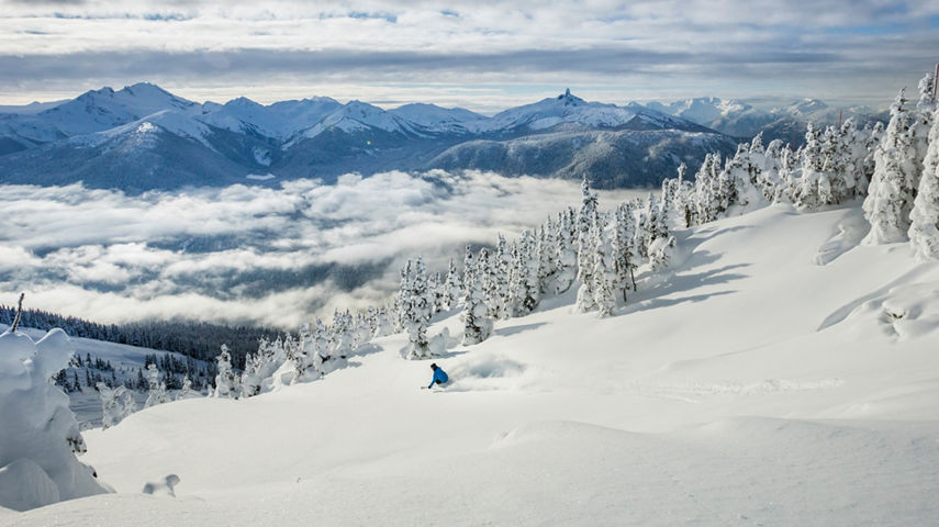 Skiing at Whistler Blackcomb