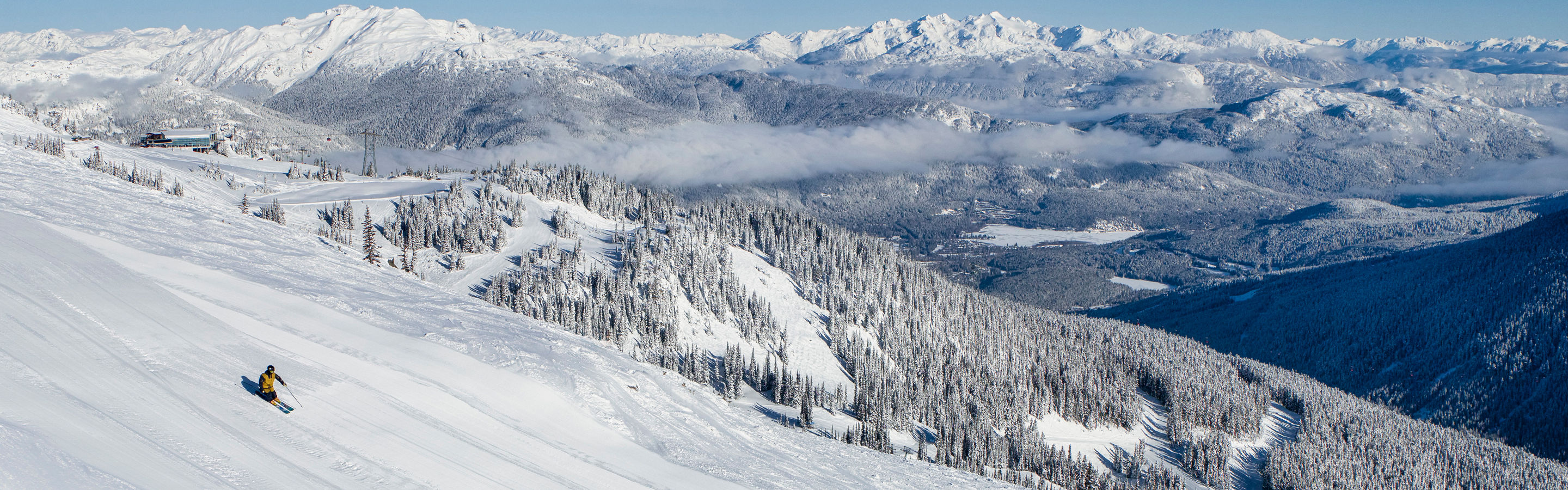 Skiing at Whistler Blackcomb