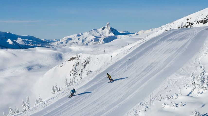 Skiing at Whistler Blackcomb