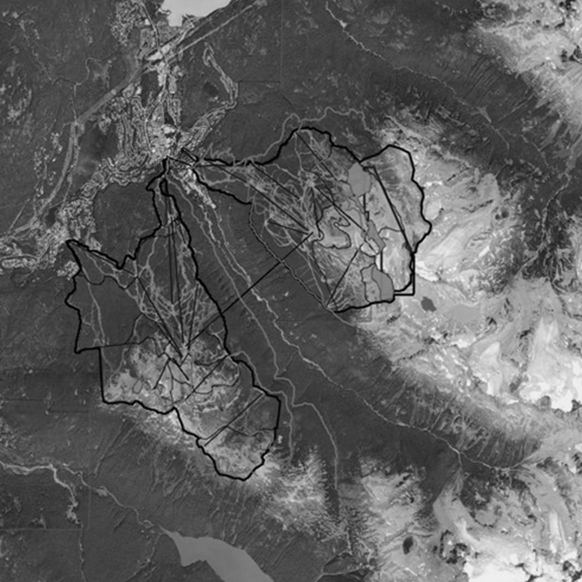 Whistler Blackcomb - Backcountry Terrain Status Map