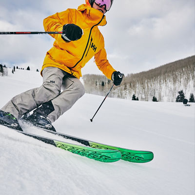 Skier Testing Out Ski Rentals from My Epic Gear at Beaver Creek