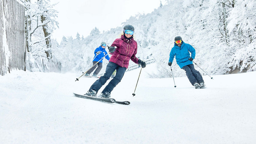 Adult Ski Lesson at Hunter