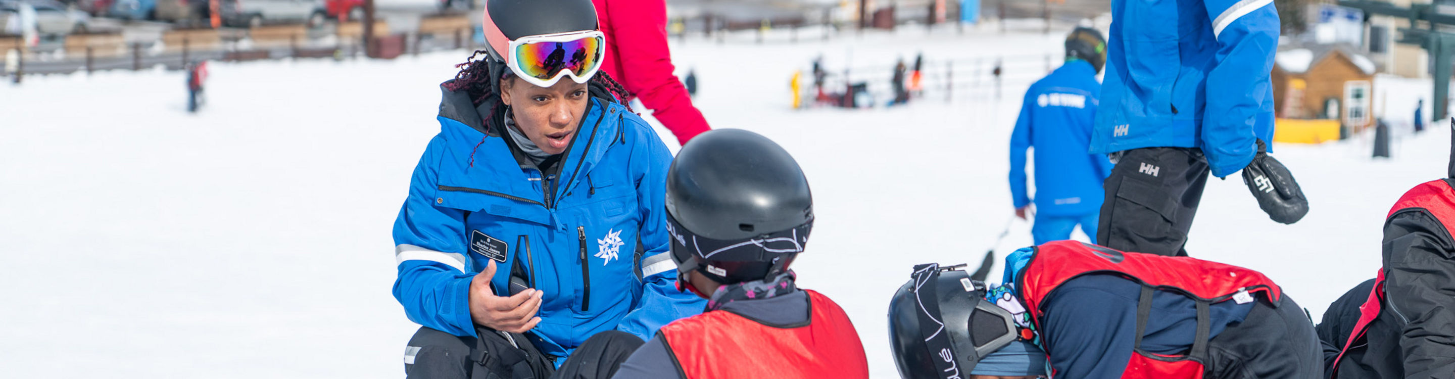 NBS National Brotherhood of Snow Sports young athletes lesson DEI