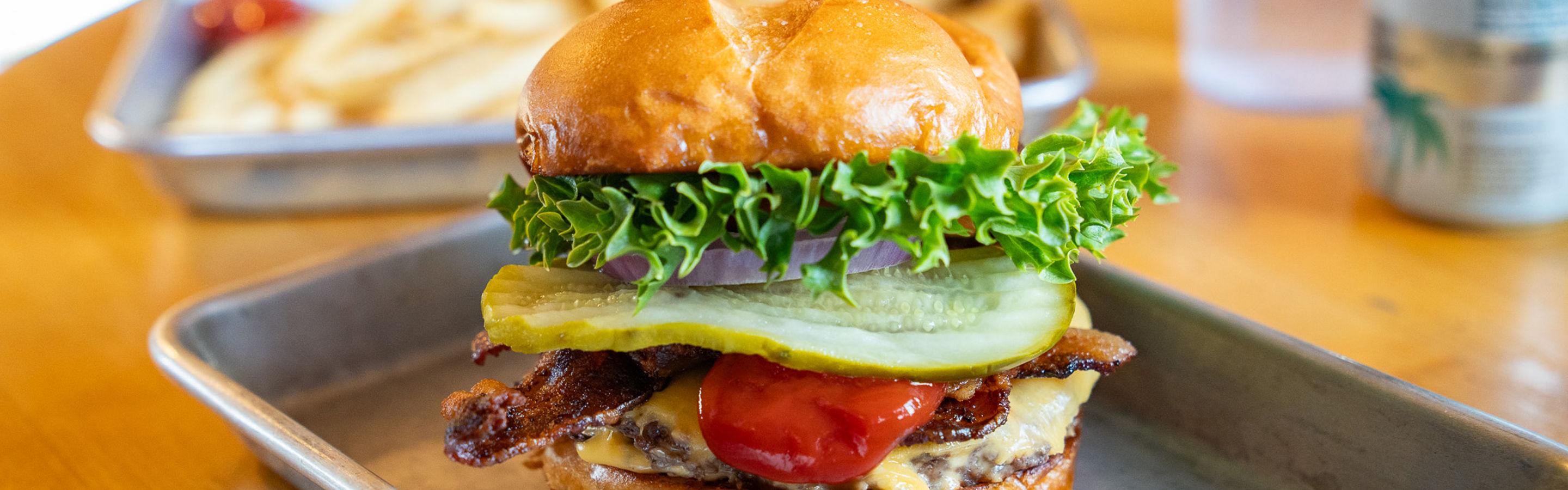 Burger at Keystone Summit House