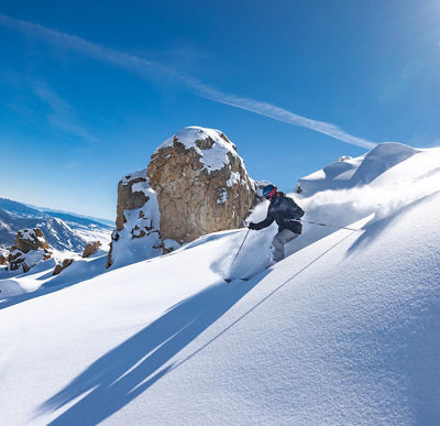 Skiing at Crested Butte
