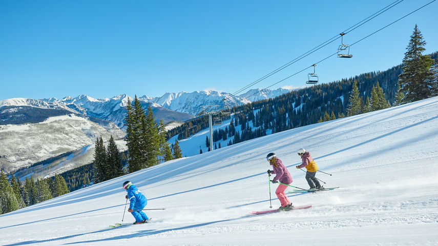 Adult Ski Leson at Vail