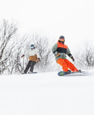 Snowboarding at Seven Springs