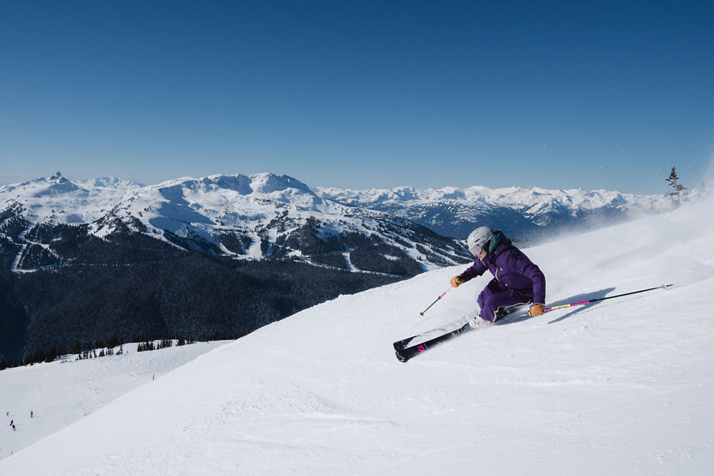 Skiing at Whistler Blackcomb