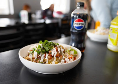 Rice Bowl and Pepsi at Kirkwood Timbercreek