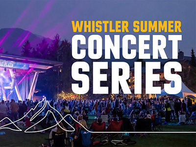 Promotional Materials for Whistler Summer Concert Series