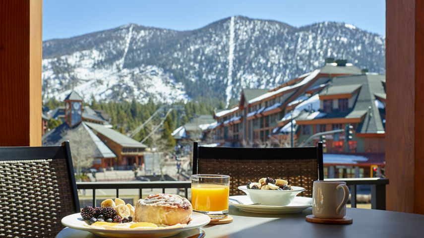 Breakfast on Patio at Zalanta at Heavenly