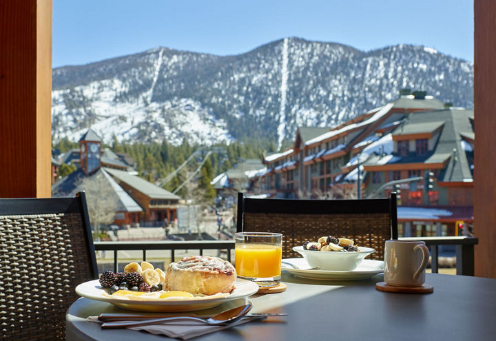 Breakfast on Patio at Zalanta at Heavenly