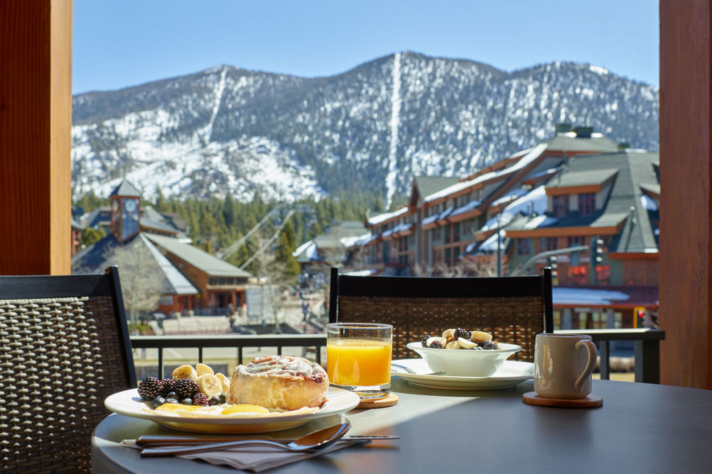 Breakfast on Patio at Zalanta at Heavenly