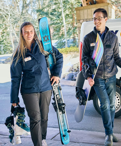 My Epic Gear Employees Delivers Ski Gear at Beaver Creek Resort