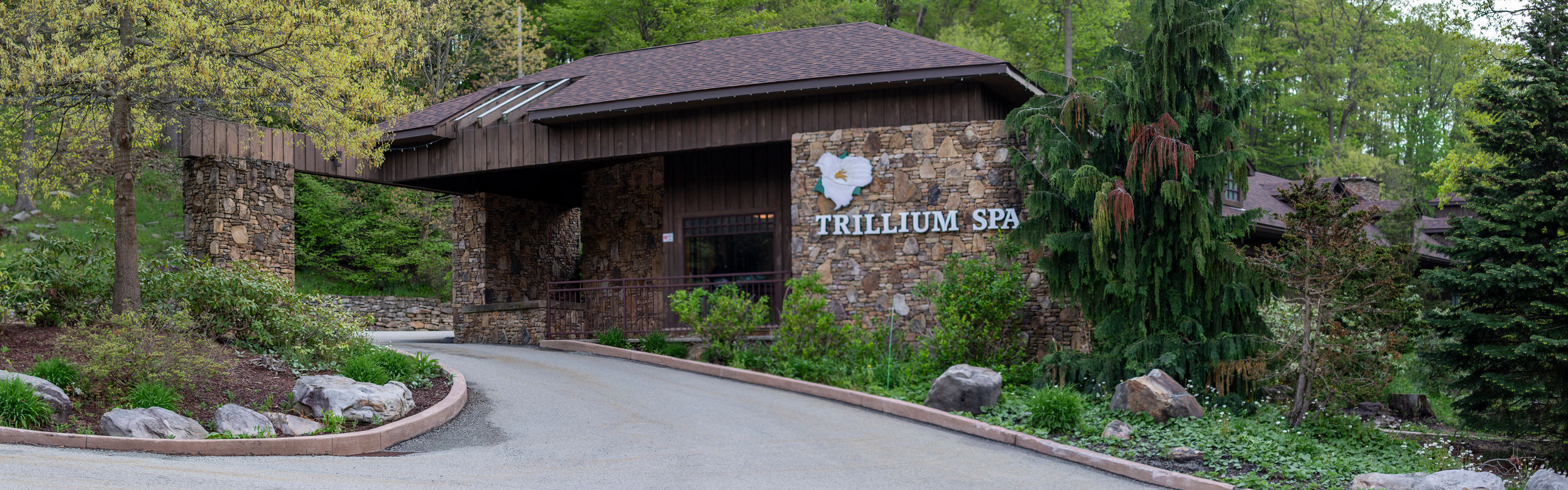 Exterior of Seven Springs Trillium Spa