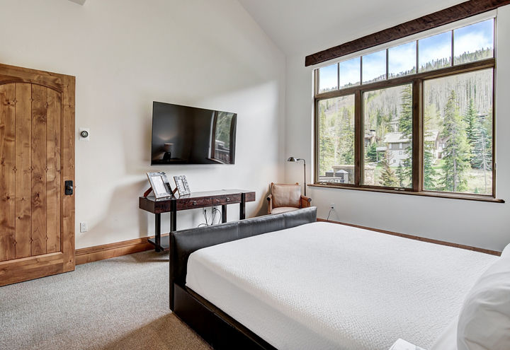 Interior Bedroom Unit at Vail Gore Creek