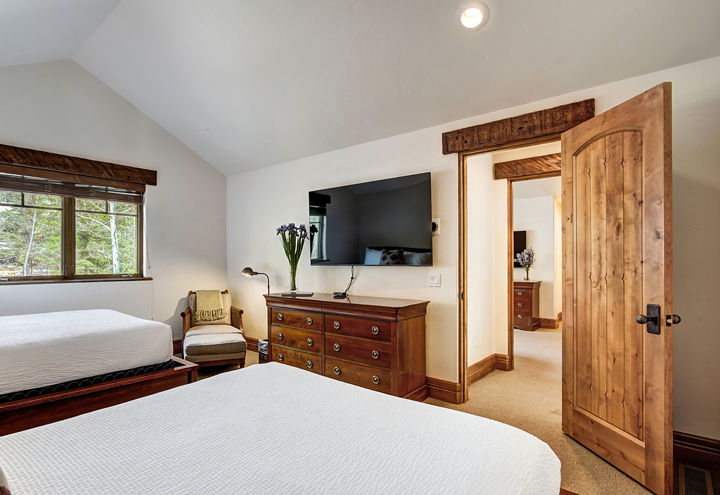 Interior Bedroom Unit at Vail Gore Creek