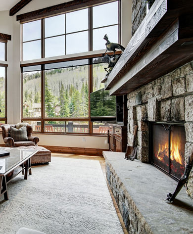 Living Room Unit at Vail Gore Creek