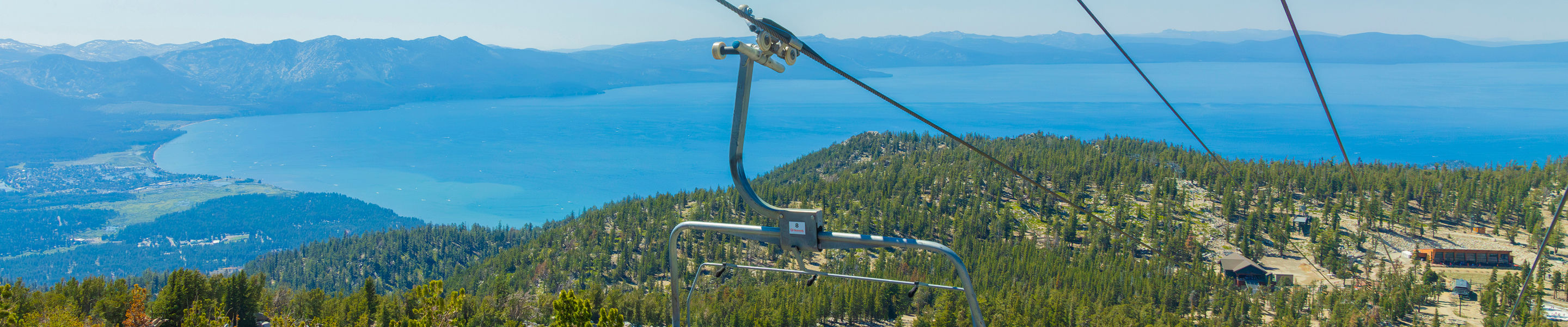 Summer Scenic View of Chairlift at Heavenly