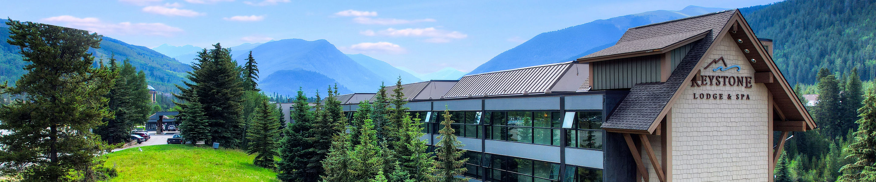 Summer Exterior of Keystone Lodge and Spa