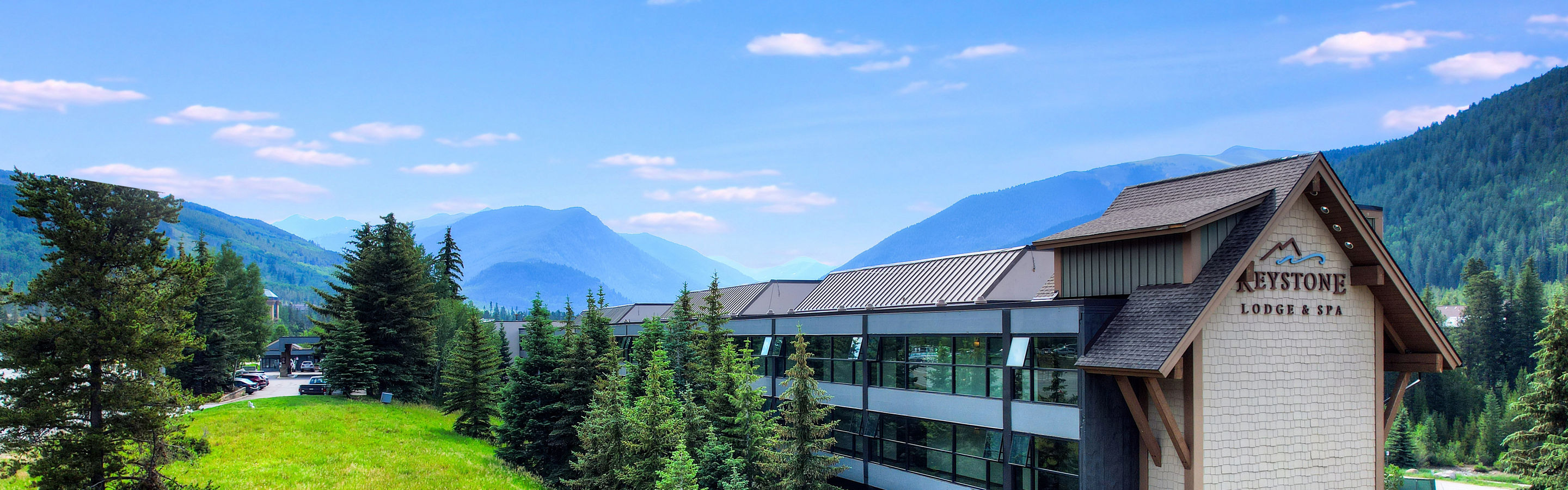Summer Exterior of Keystone Lodge and Spa