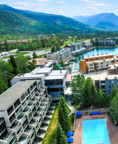 Summer Exterior of Keystone Lodge and Spa