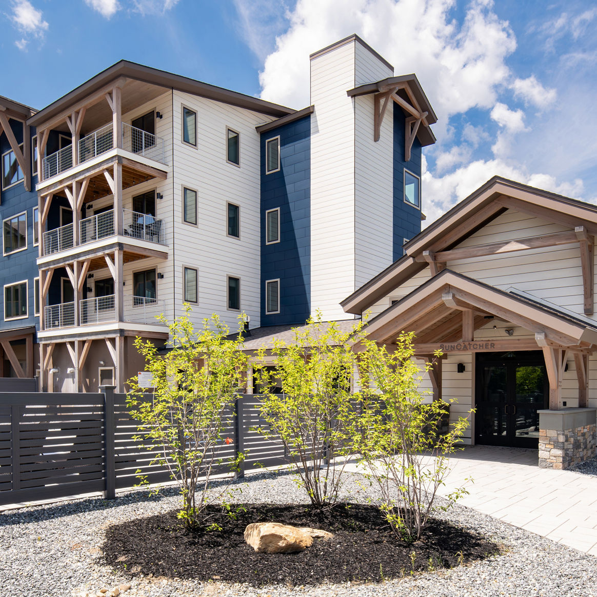 Summer Exterior of Southface Village at Okemo