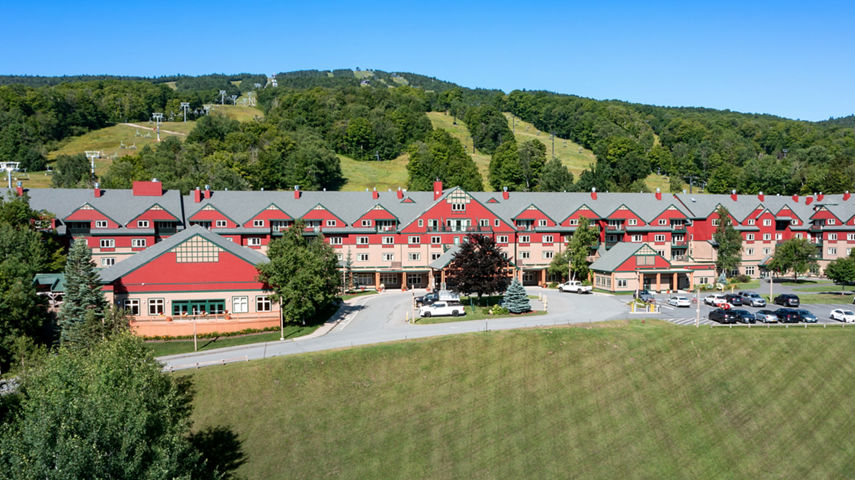 Summer Exterior of Grand Summit Resort at Mount Snow