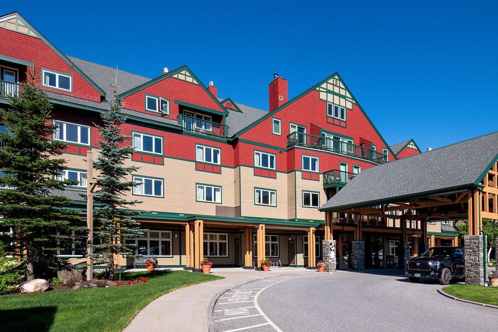 Summer Exterior of Grand Summit Resort at Mount Snow