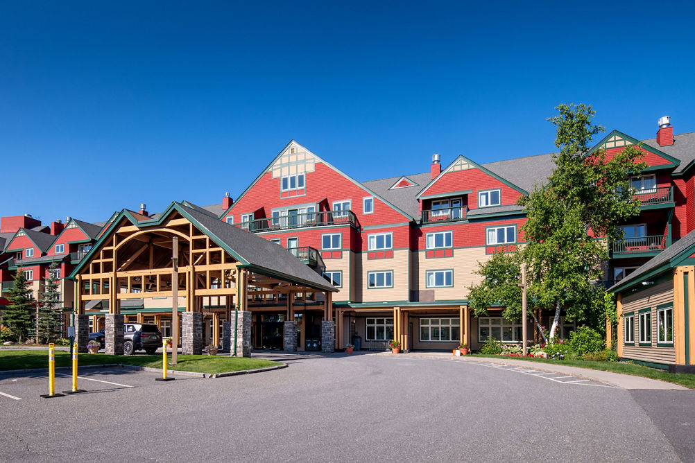 Summer Exterior of Grand Summit Resort at Mount Snow