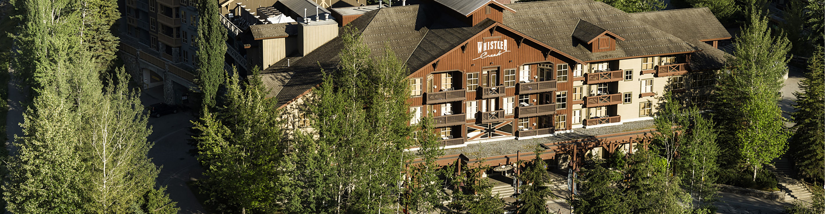 Summer Aerial Image of Whistler Blackcomb Legends