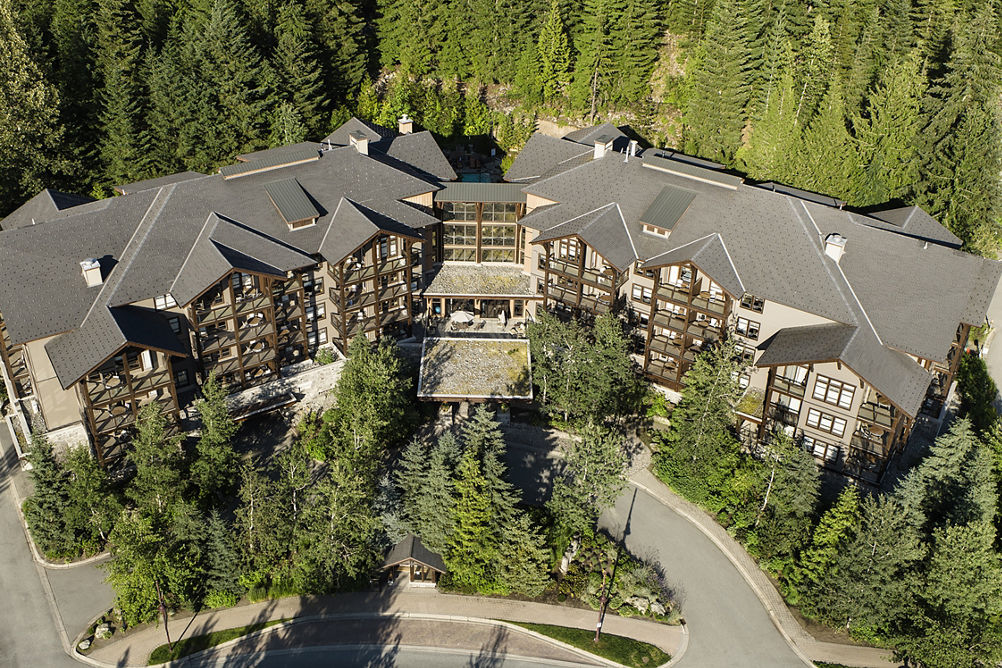 Summer Exterior of Evolution Whistler in Creekside Village