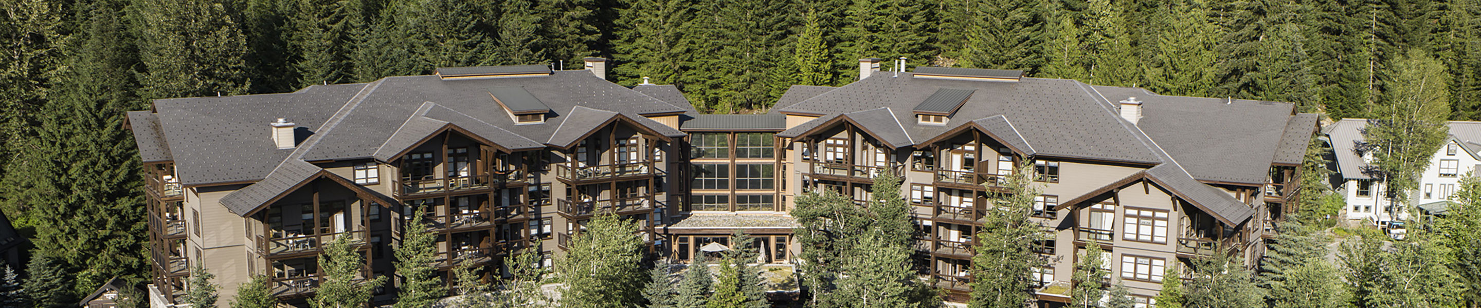 Summer Exterior of Evolution Whistler in Creekside Village