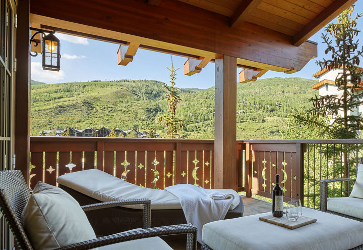Chalet Balcony  at The Lodge at Vail