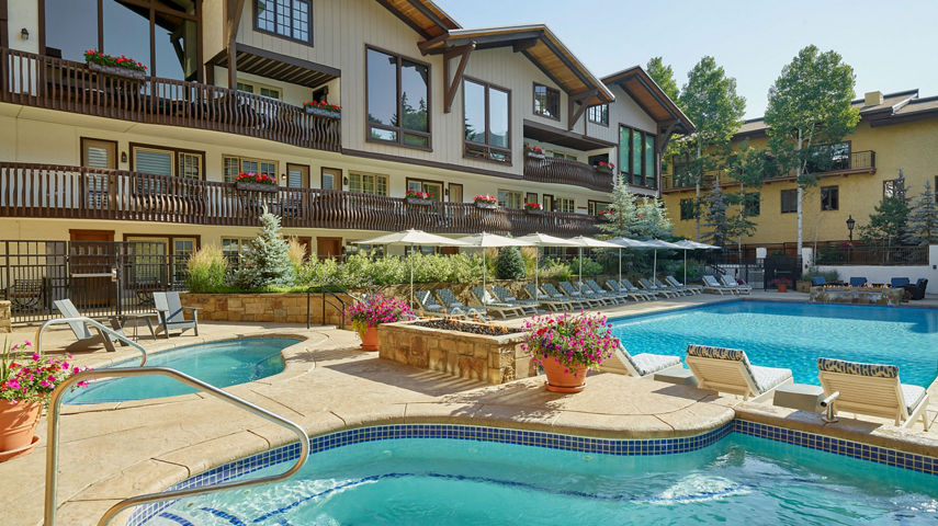 Outdoor Pool and Hot Tub at The Lodge at Vail