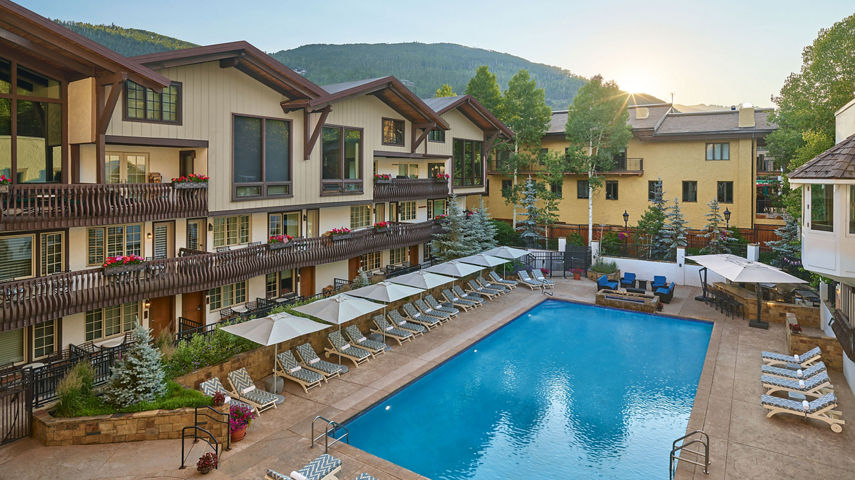 Outdoor Pool and Hot Tub at The Lodge at Vail